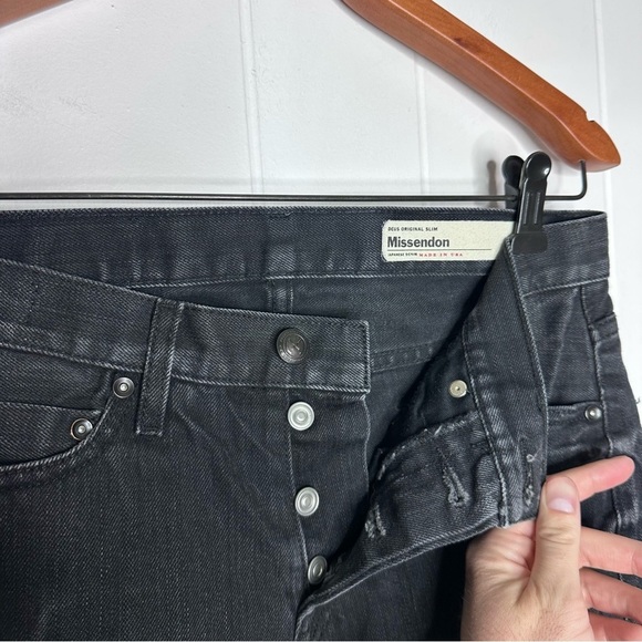 Deus Ex Machina Missendon Slim Fit Button Fly Jeans - Picture 8 of 10